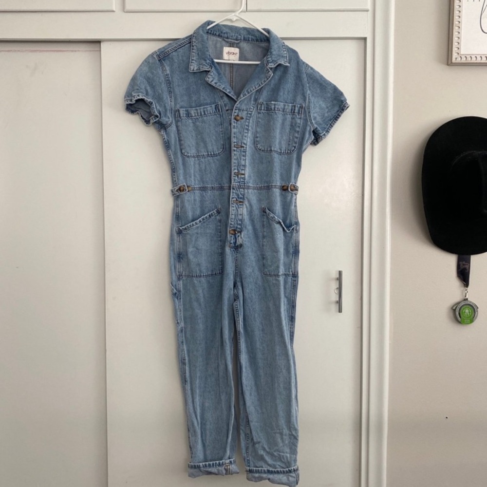 Denim jumpsuit
